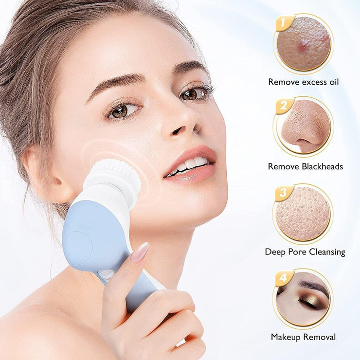   7 in 1 Silicone Face Scrubber