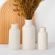 White Ceramic Flower Vase