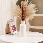 White Ceramic Flower Vase